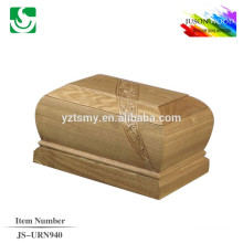 JS-URN940 new design wood cremation urns